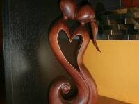 Coppia cuore 50cm
